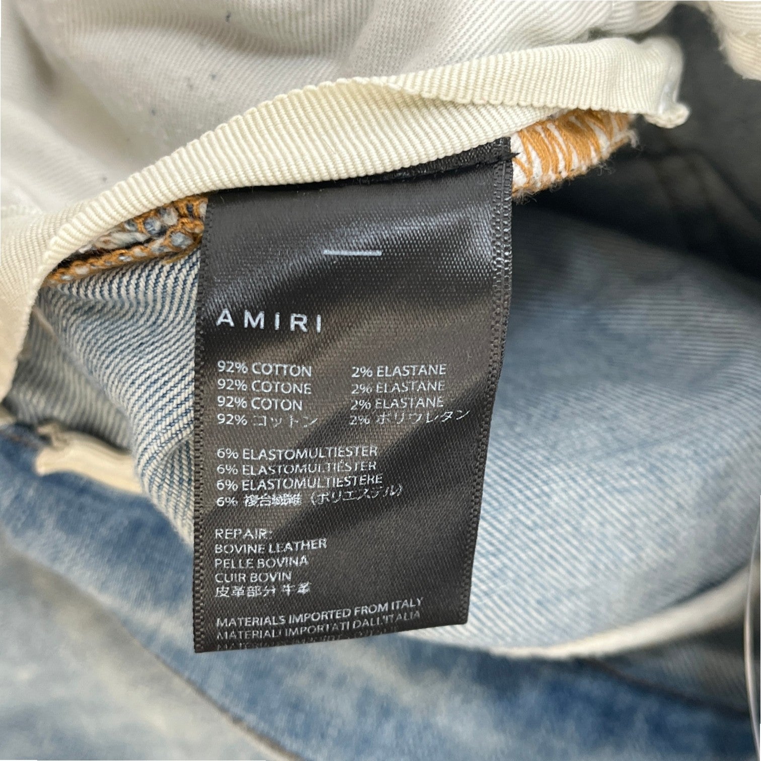 Men's Mx1 Distressed Jeans Blue Size Waist 32" - Photo 8