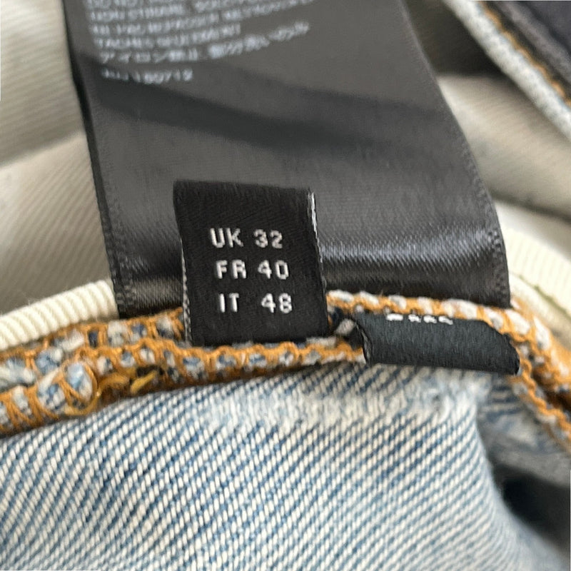 Men's Mx1 Distressed Jeans Blue Size Waist 32"