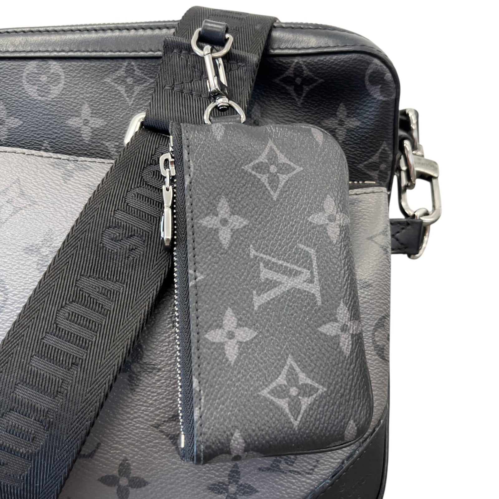 Men's Monogram Eclipse Trio Messenger Bag Black - Photo 10