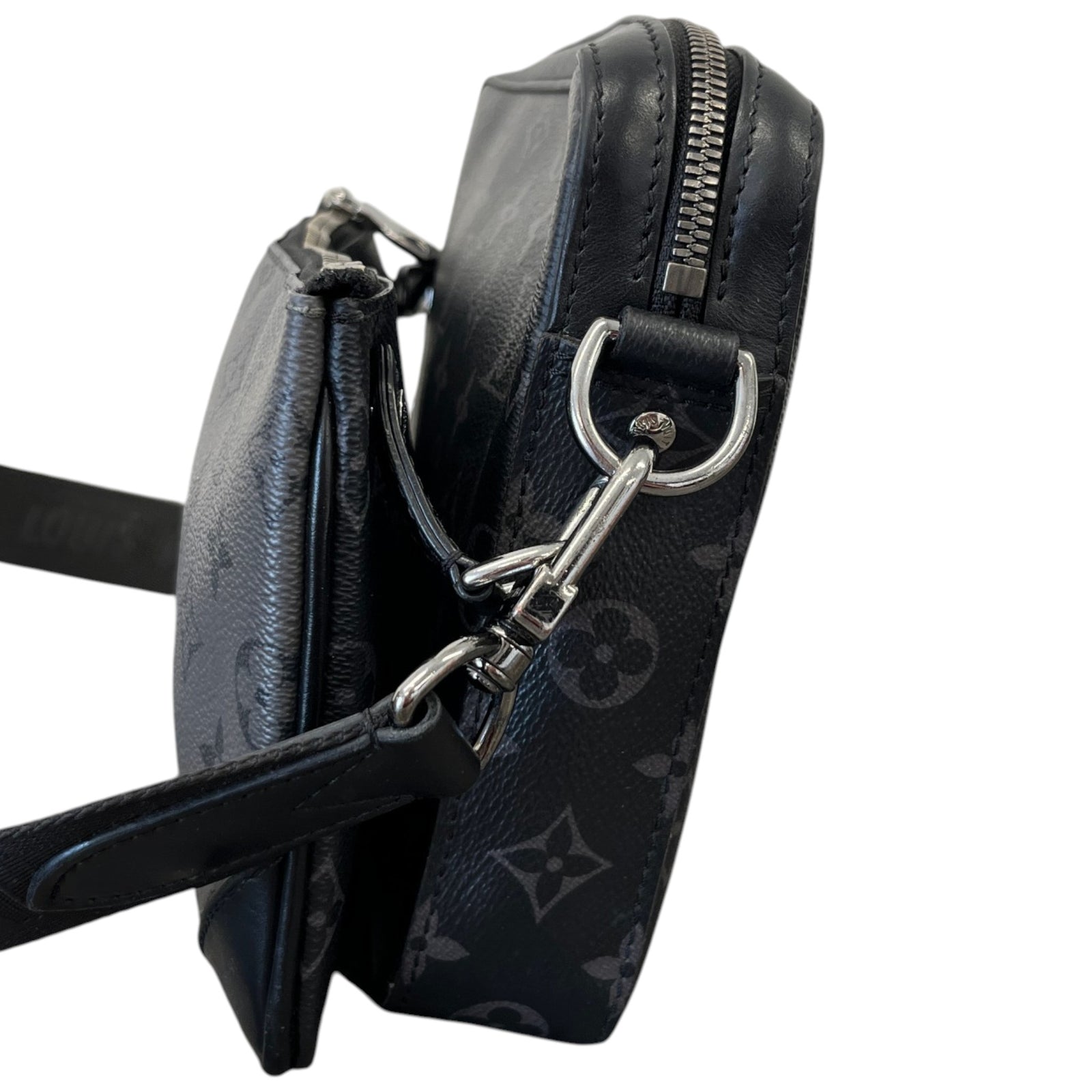 Men's Monogram Eclipse Trio Messenger Bag Black - Photo 7