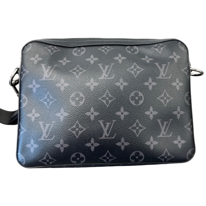 Men's Monogram Eclipse Trio Messenger Bag Black