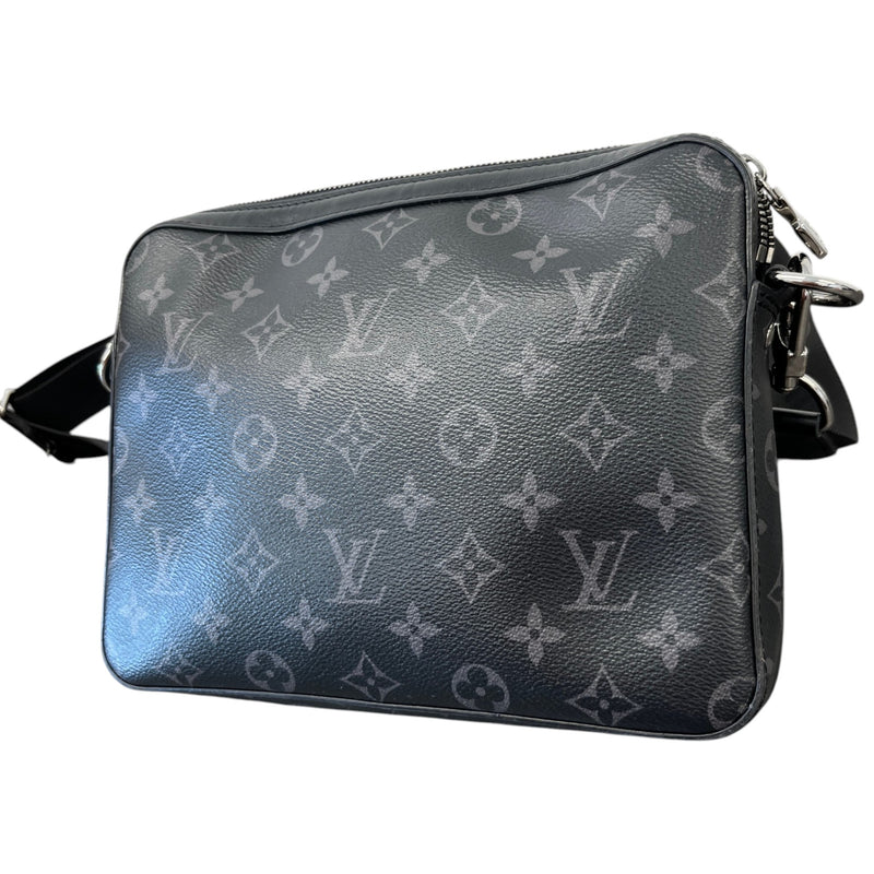 Men's Monogram Eclipse Trio Messenger Bag Black