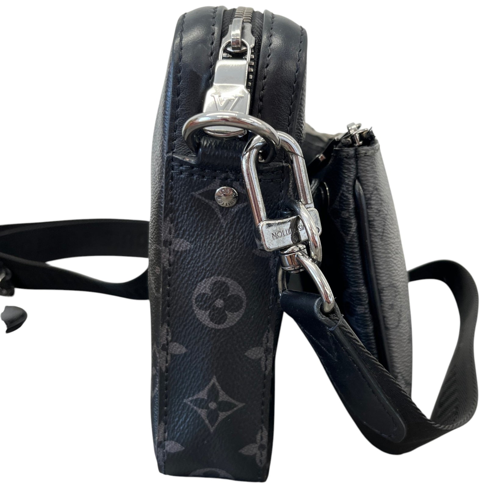 Men's Monogram Eclipse Trio Messenger Bag Black - Photo 6