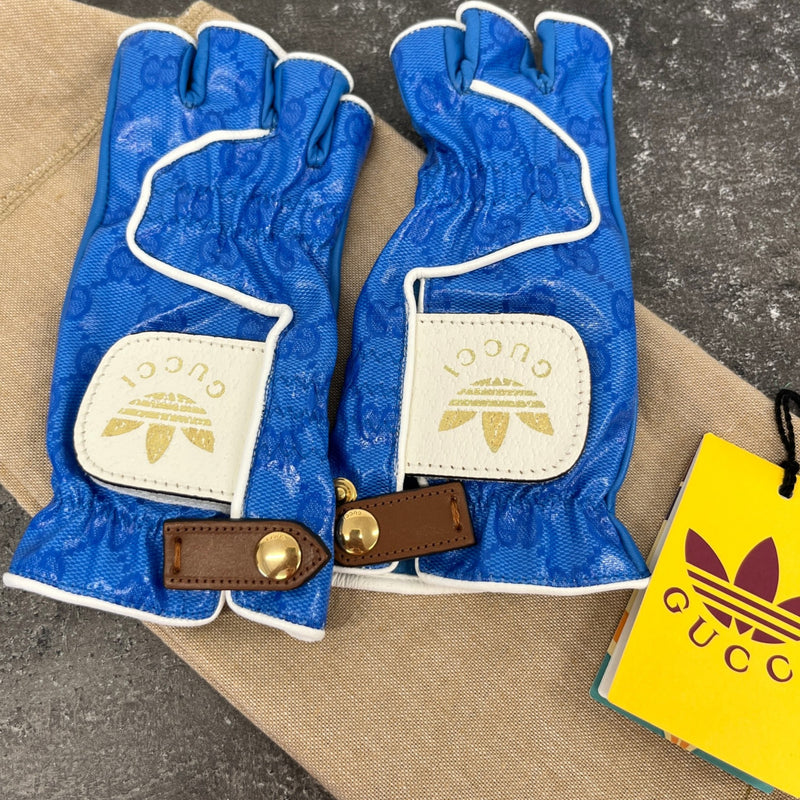 Women's X Adidas Crystal Gg Gloves Blue Size L