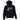 Men's Embroidered  Tiger Logo Hoodie Black Size M