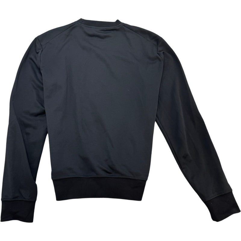 Men's Logo Print Sweatshirt Black Size L