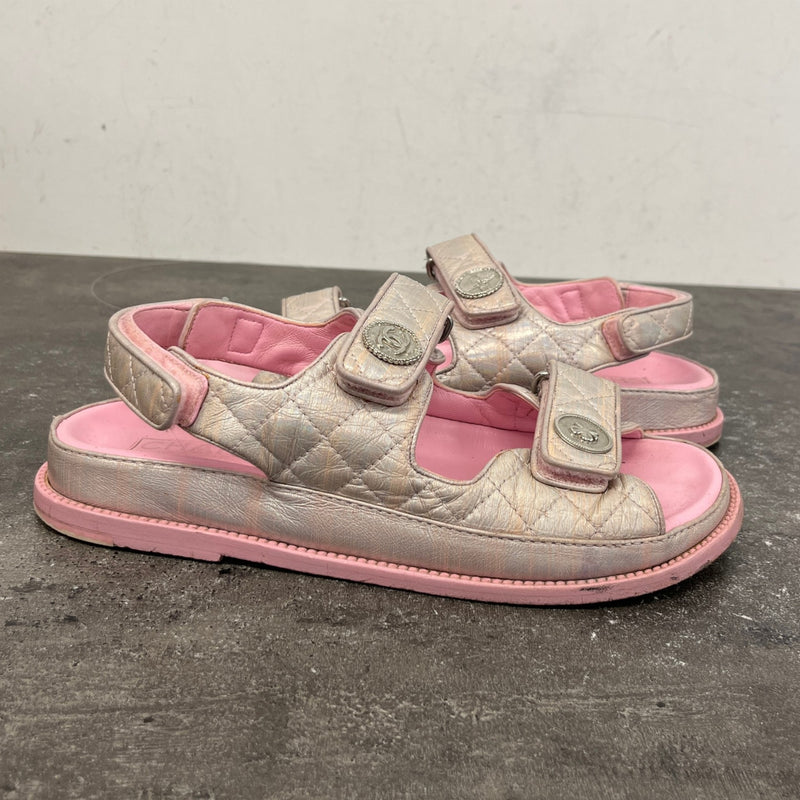 Women's CC Dad Sandals Pink Size UK 6 / EU 39