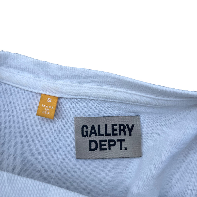 Men's Logo Print T-Shirt White Size S