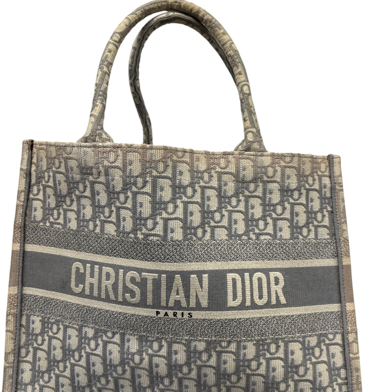 Women's Book Tote Handbag Grey
