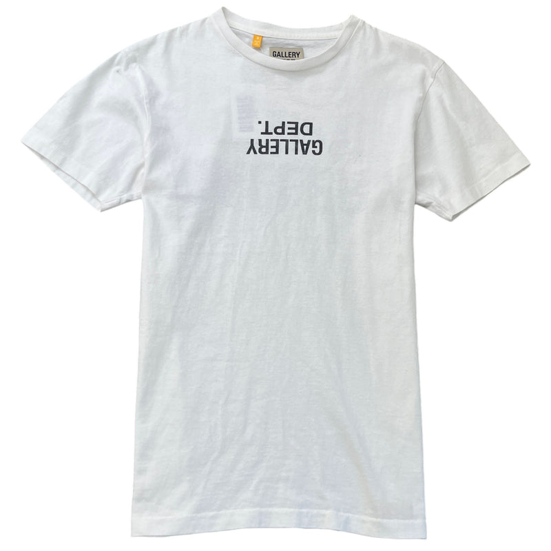 Men's Logo Print T-Shirt White Size S
