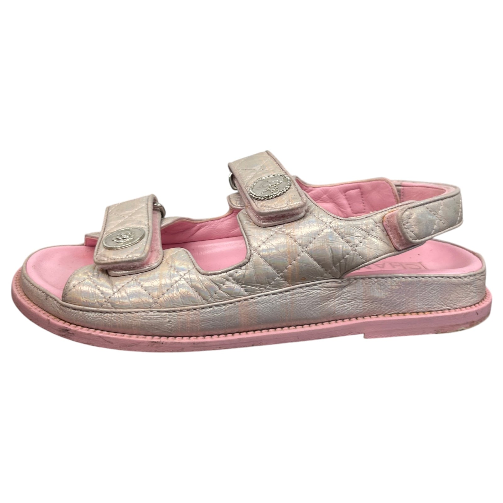 Women's CC Dad Sandals Pink Size UK 6 / EU 39 - Photo 5