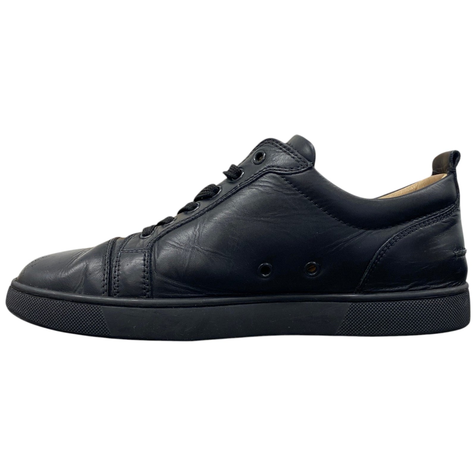 Men's Louis Junior Low Trainers Black Size EU 41.5 / UK 7.5 - Photo 2