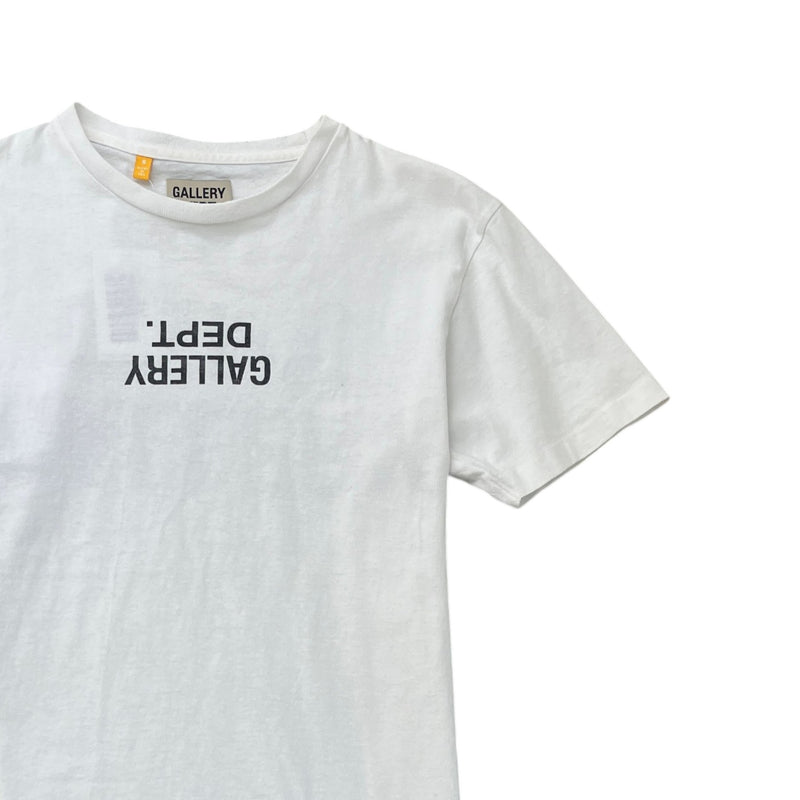Men's Logo Print T-Shirt White Size S