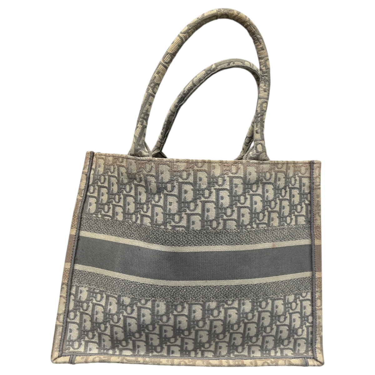 Women's Book Tote Handbag Grey - Photo 3