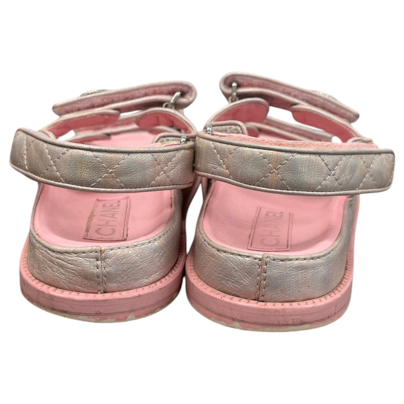 Women's CC Dad Sandals Pink Size UK 6 / EU 39