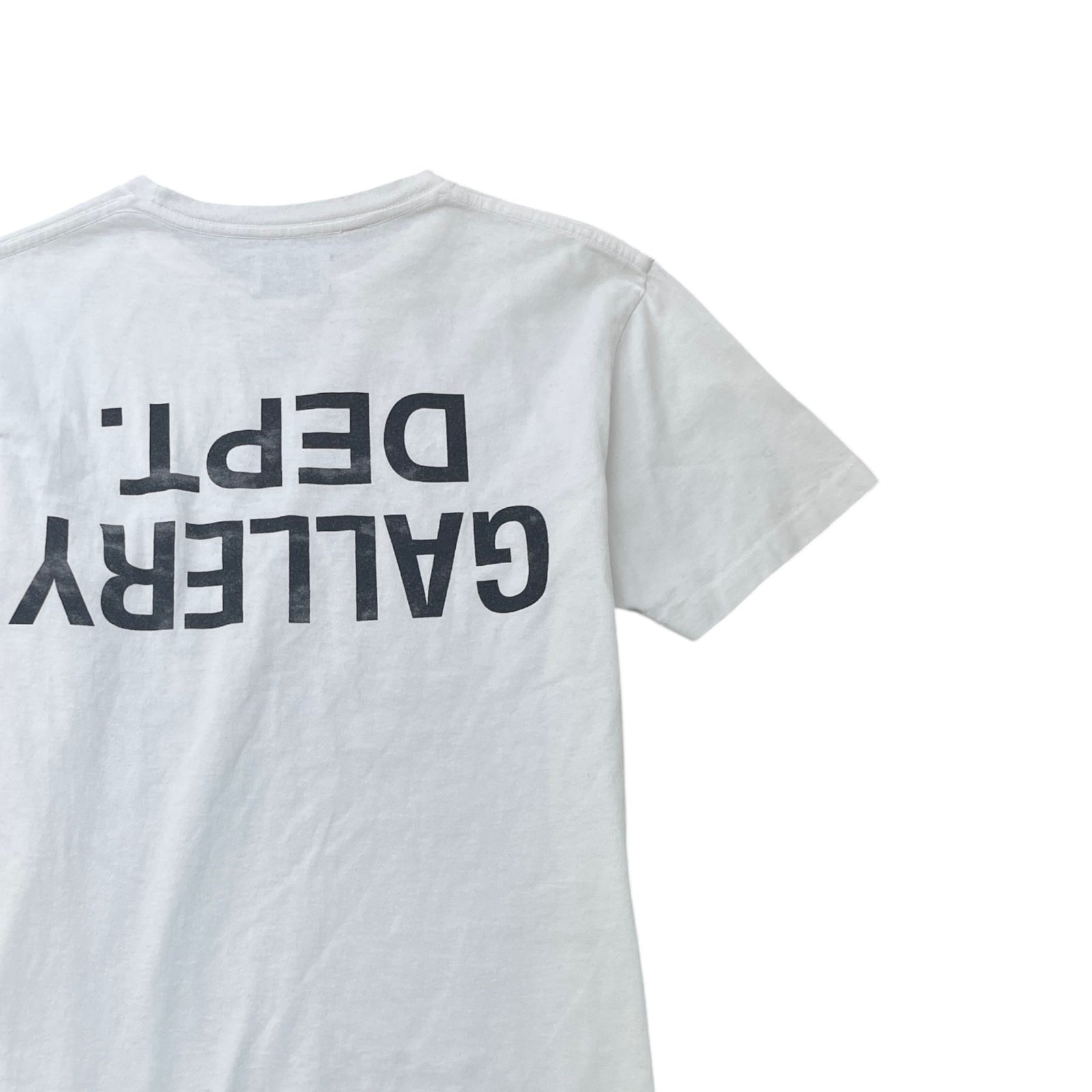 Men's Logo Print T-Shirt White Size S - Photo 4
