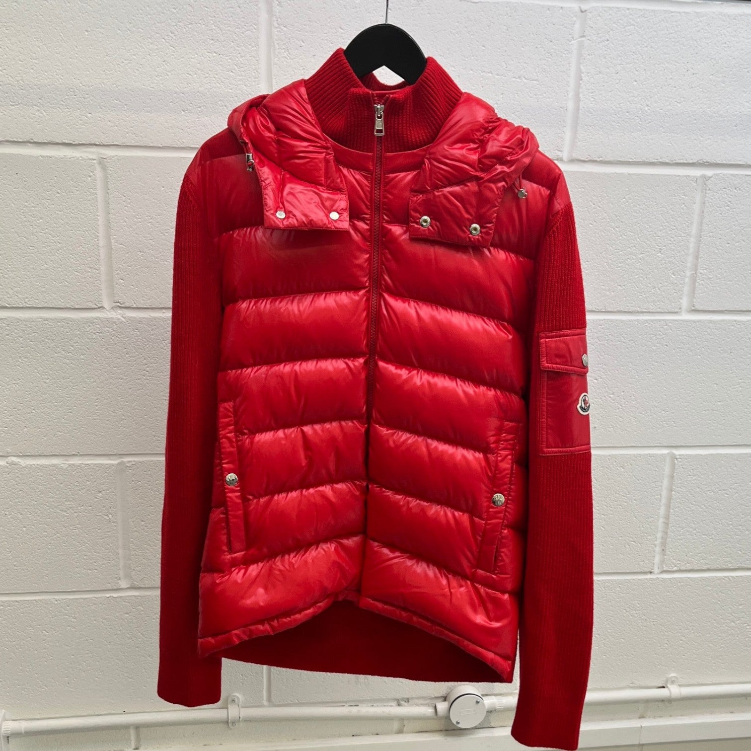 Men's Maglione Tricot Jacket Red Size XXL - Photo 11