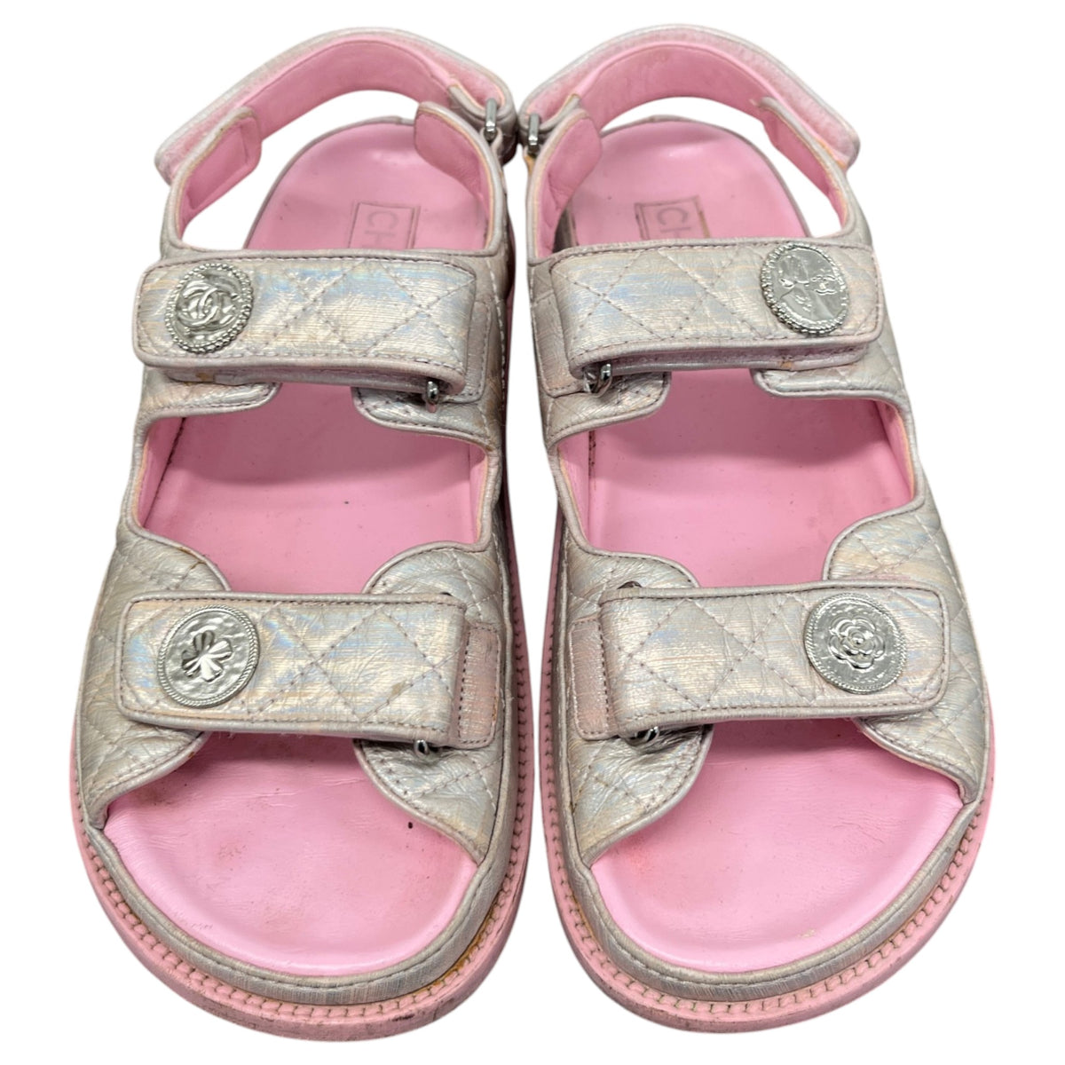 Women's CC Dad Sandals Pink Size UK 6 / EU 39 - Photo 6
