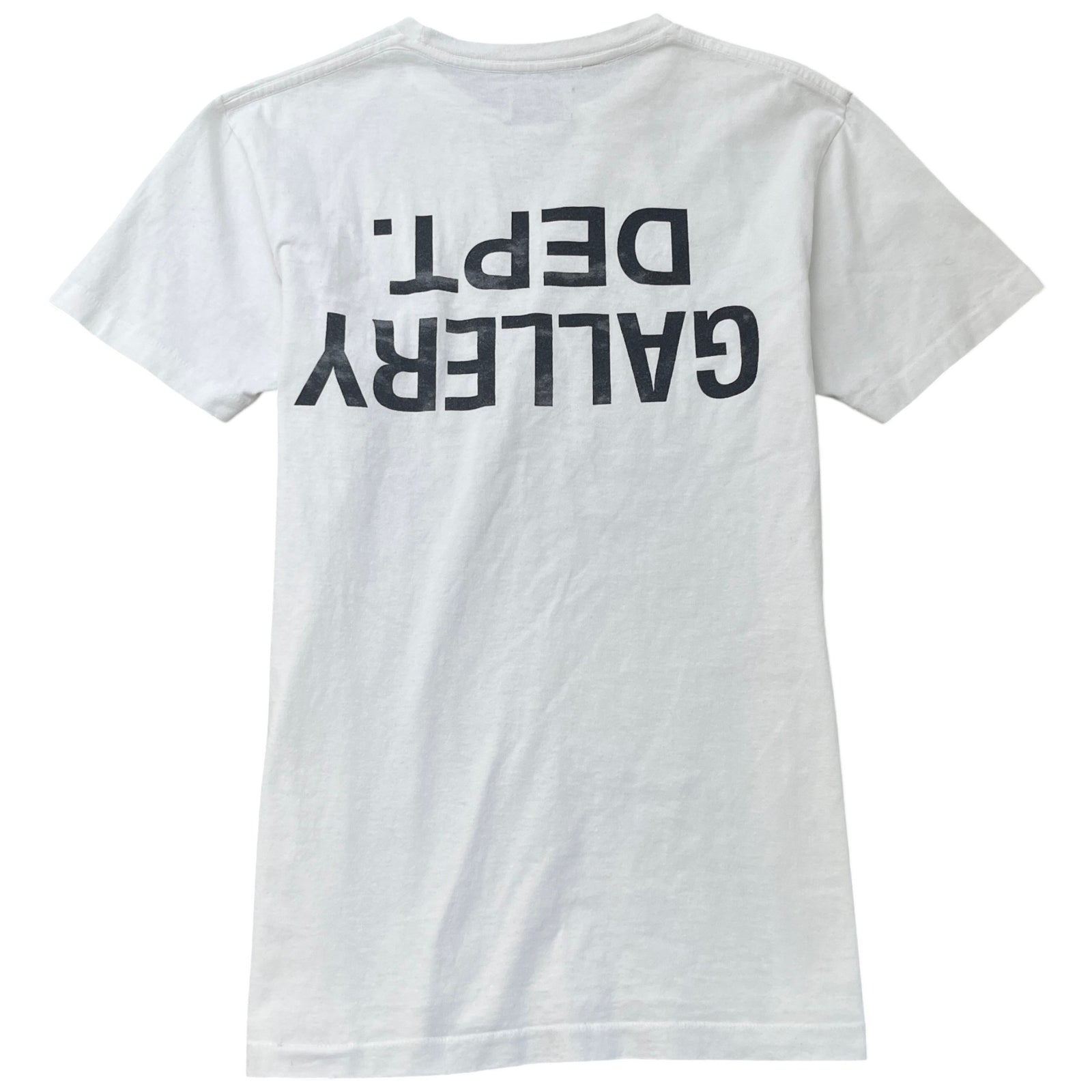 Men's Logo Print T-Shirt White Size S - Photo 2