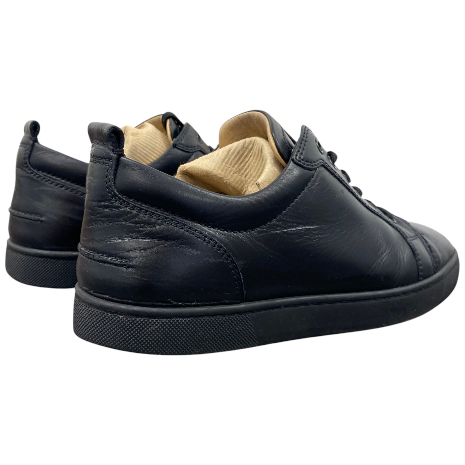 Men's Louis Junior Low Trainers Black Size EU 41.5 / UK 7.5 - Photo 9