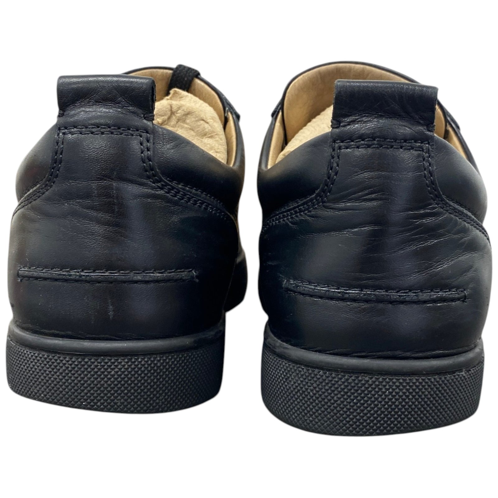 Men's Louis Junior Low Trainers Black Size EU 41.5 / UK 7.5 - Photo 7