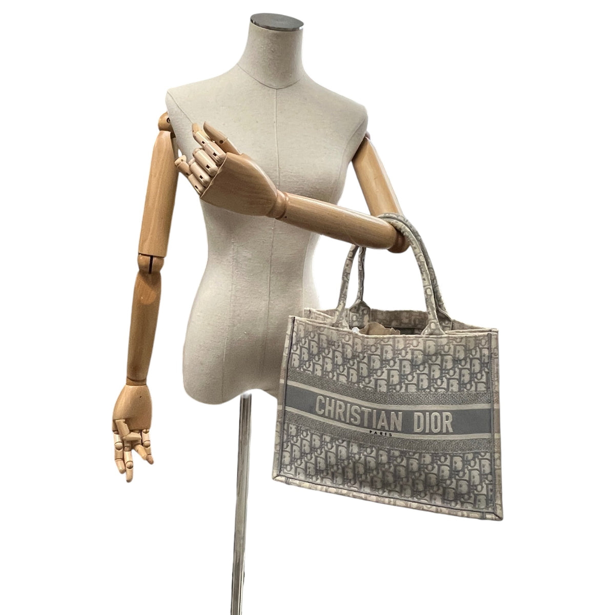 Women's Book Tote Handbag Grey - Photo 2