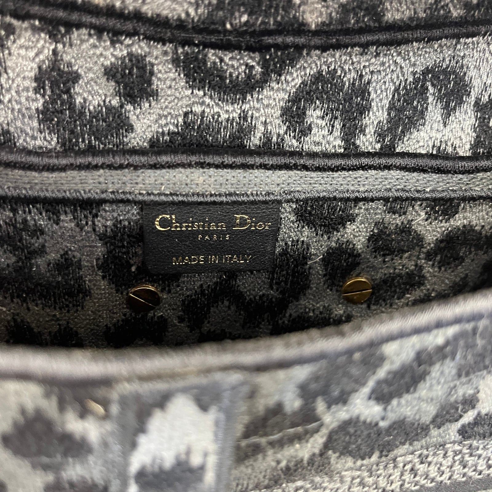 Women's Leopard Saddle Bag Charcoal - Photo 10