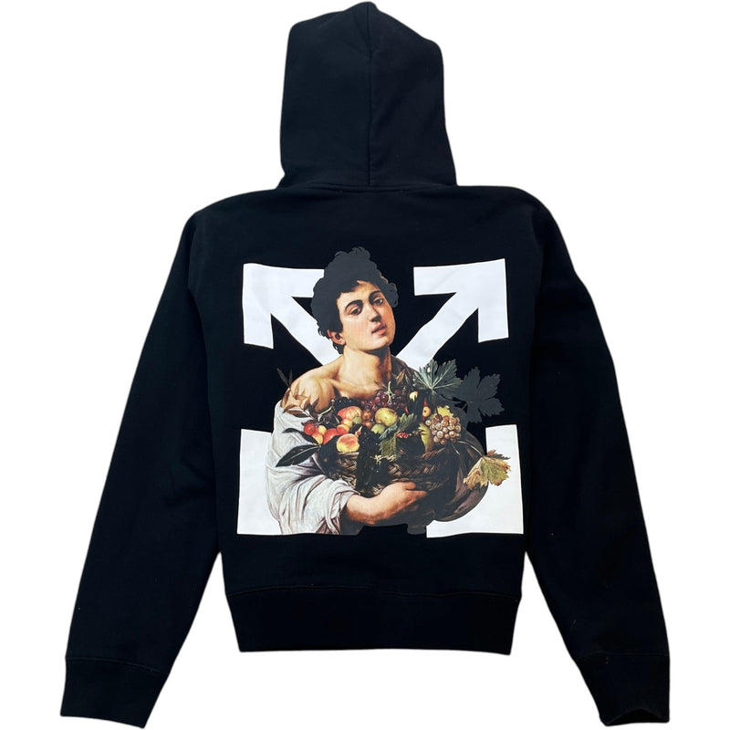 Men's Caravaggio Boy Hoodie Black Size M