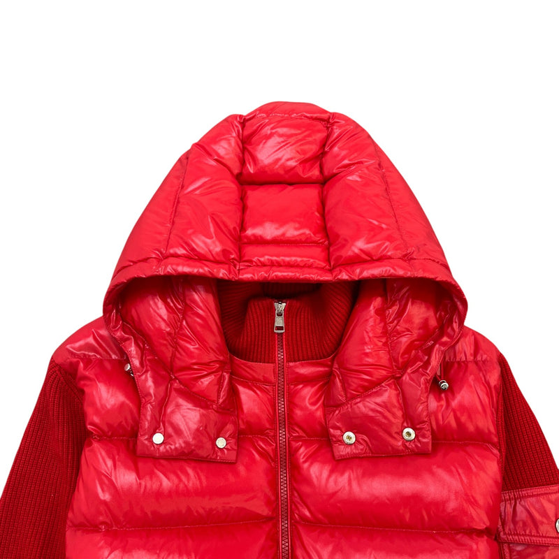 Men's Maglione Tricot Jacket Red Size XXL