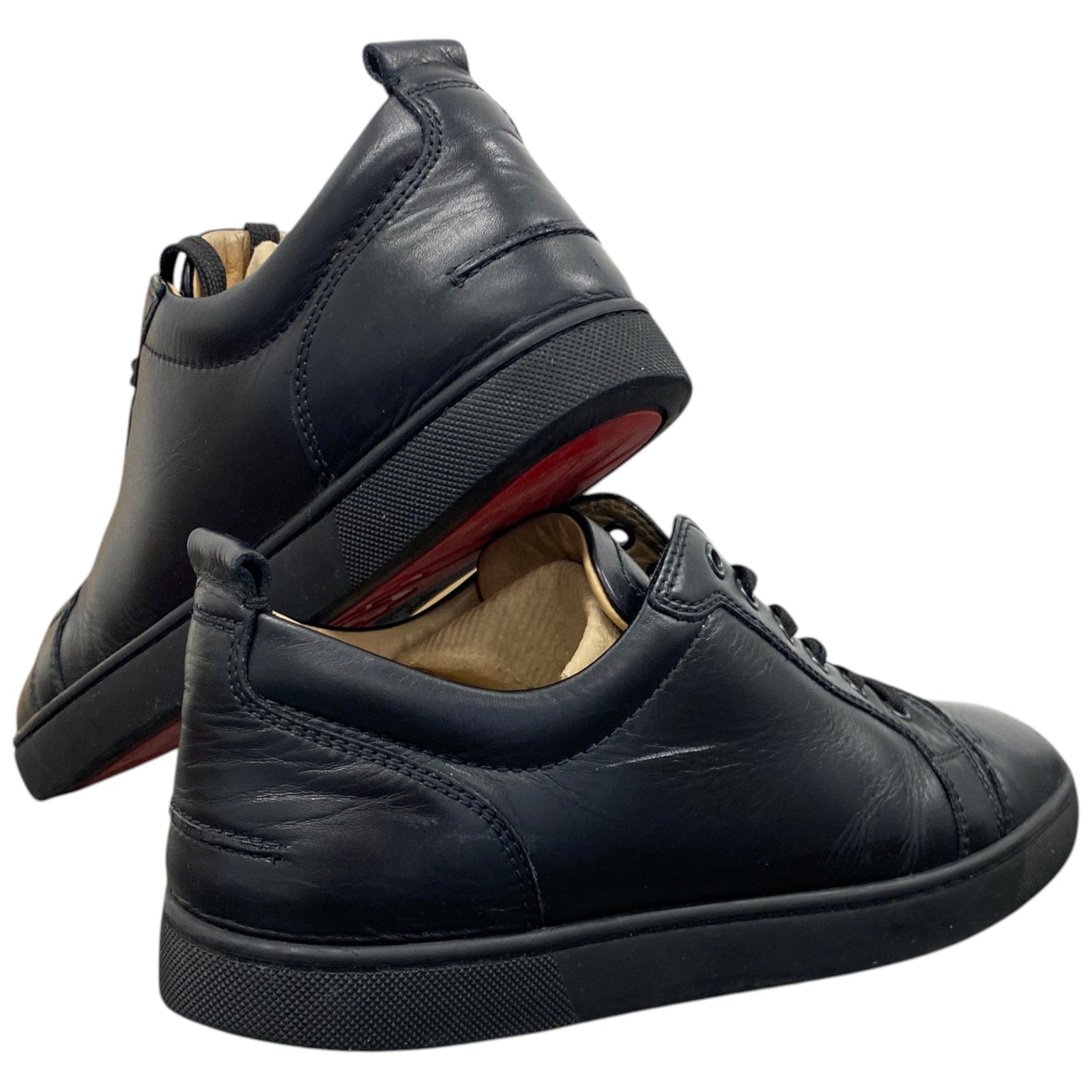 Men's Louis Junior Low Trainers Black Size EU 41.5 / UK 7.5 - Photo 10