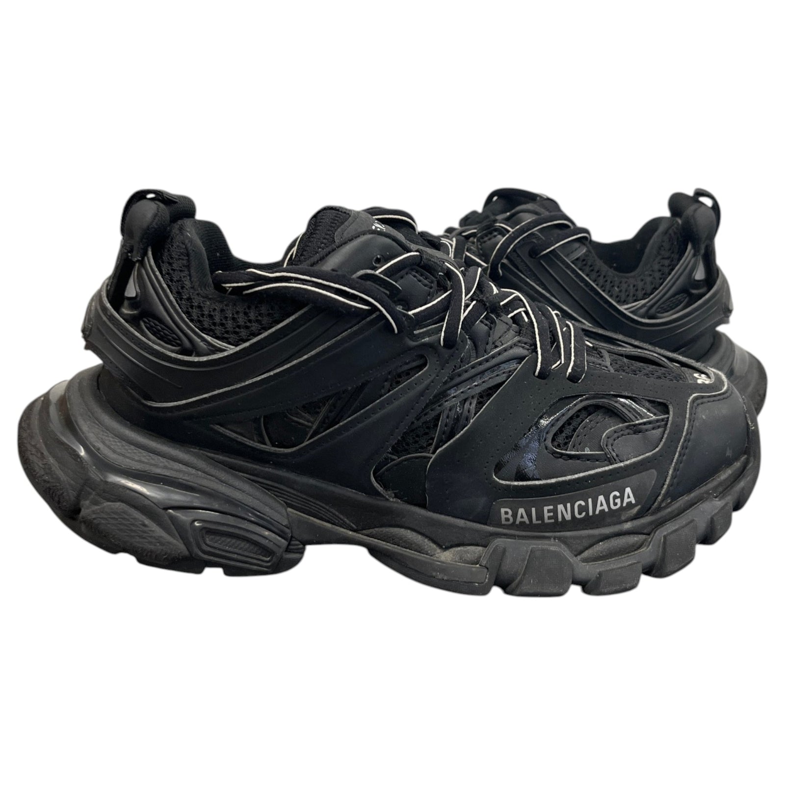Women's Track Runner Low Trainers Black Size UK 3 / EU 36 - Photo 3