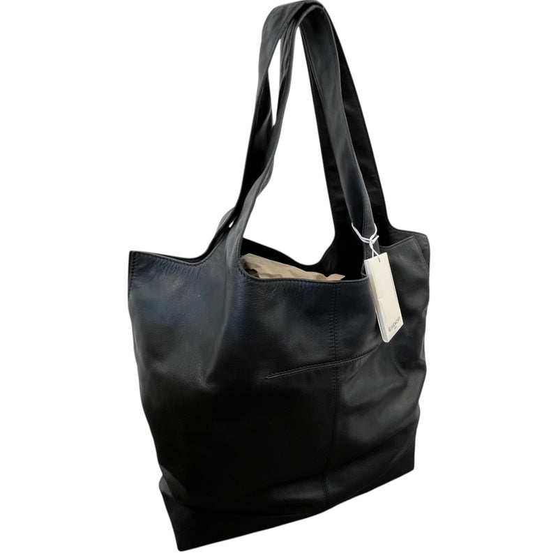 Women's George V Lambskin Tote Bag Black