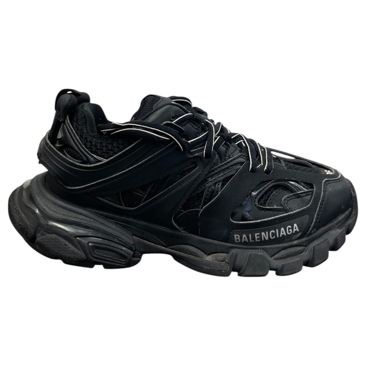 Women's Track Runner Low Trainers Black Size UK 3 / EU 36 - Photo 1