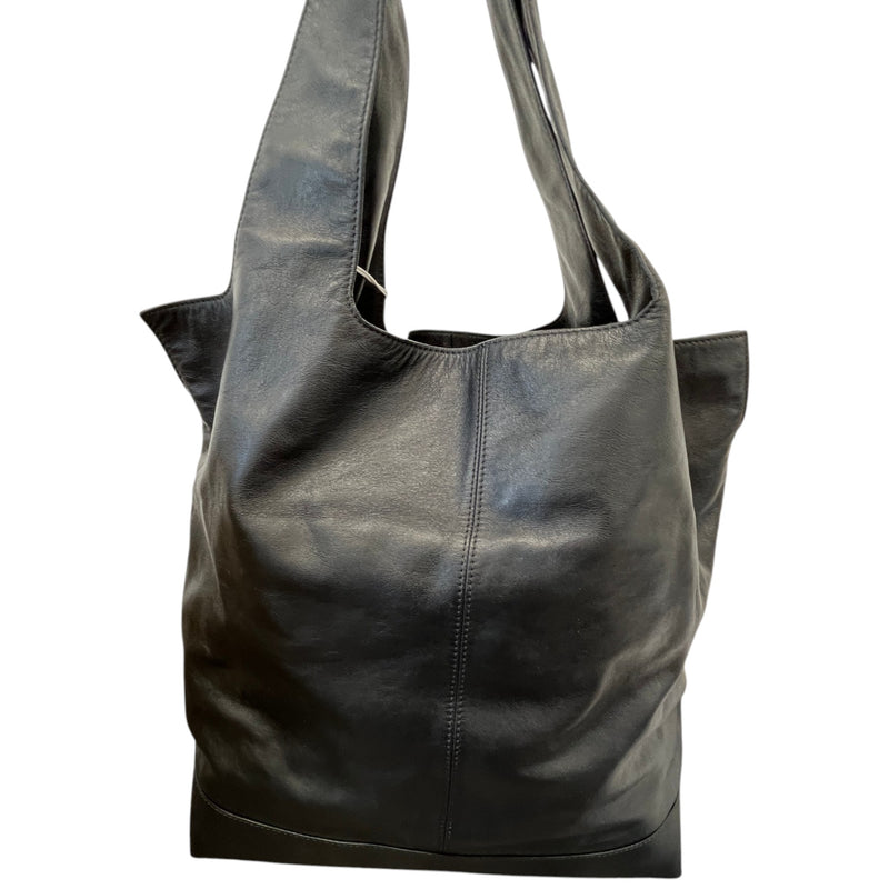 Women's George V Lambskin Tote Bag Black