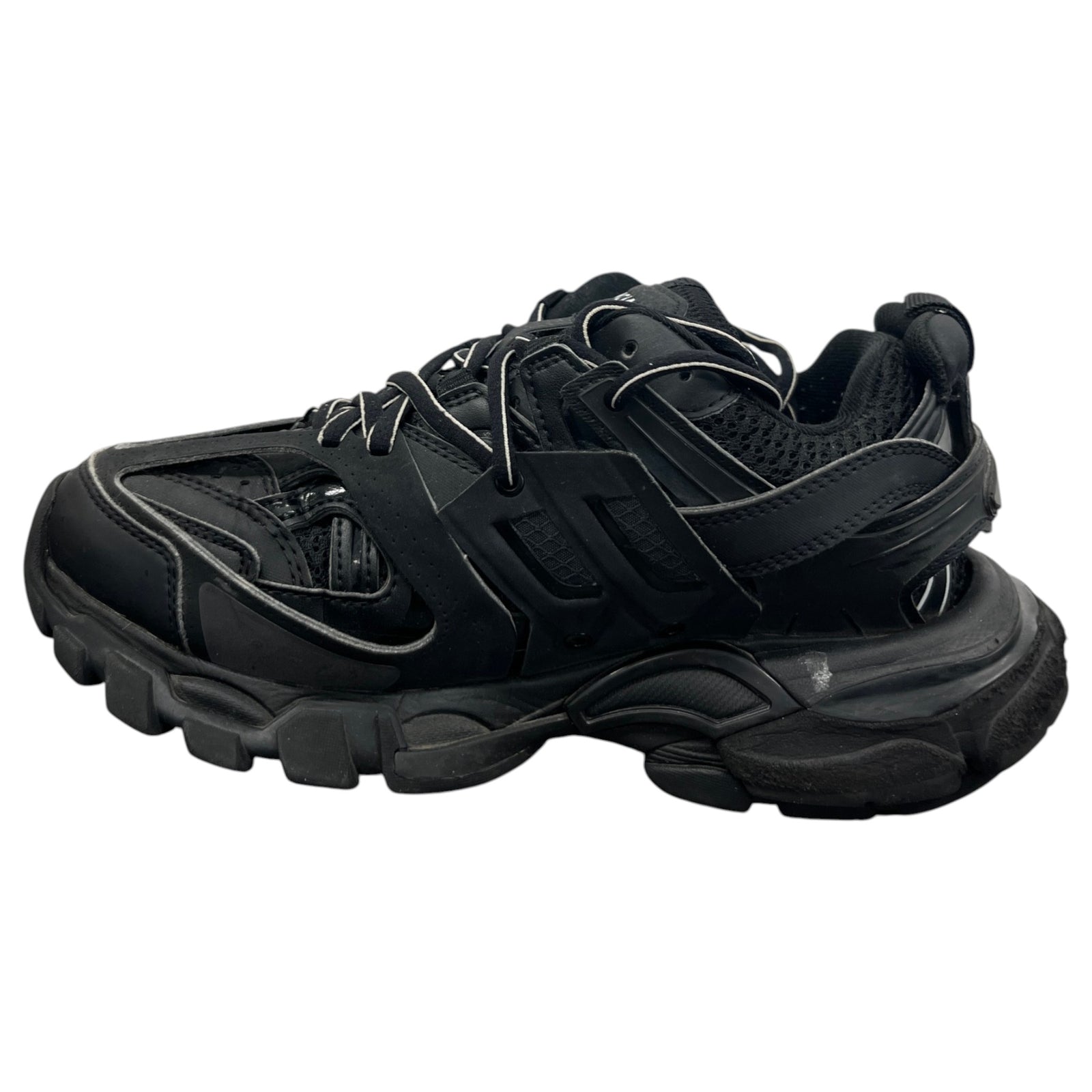 Women's Track Runner Low Trainers Black Size UK 3 / EU 36 - Photo 2
