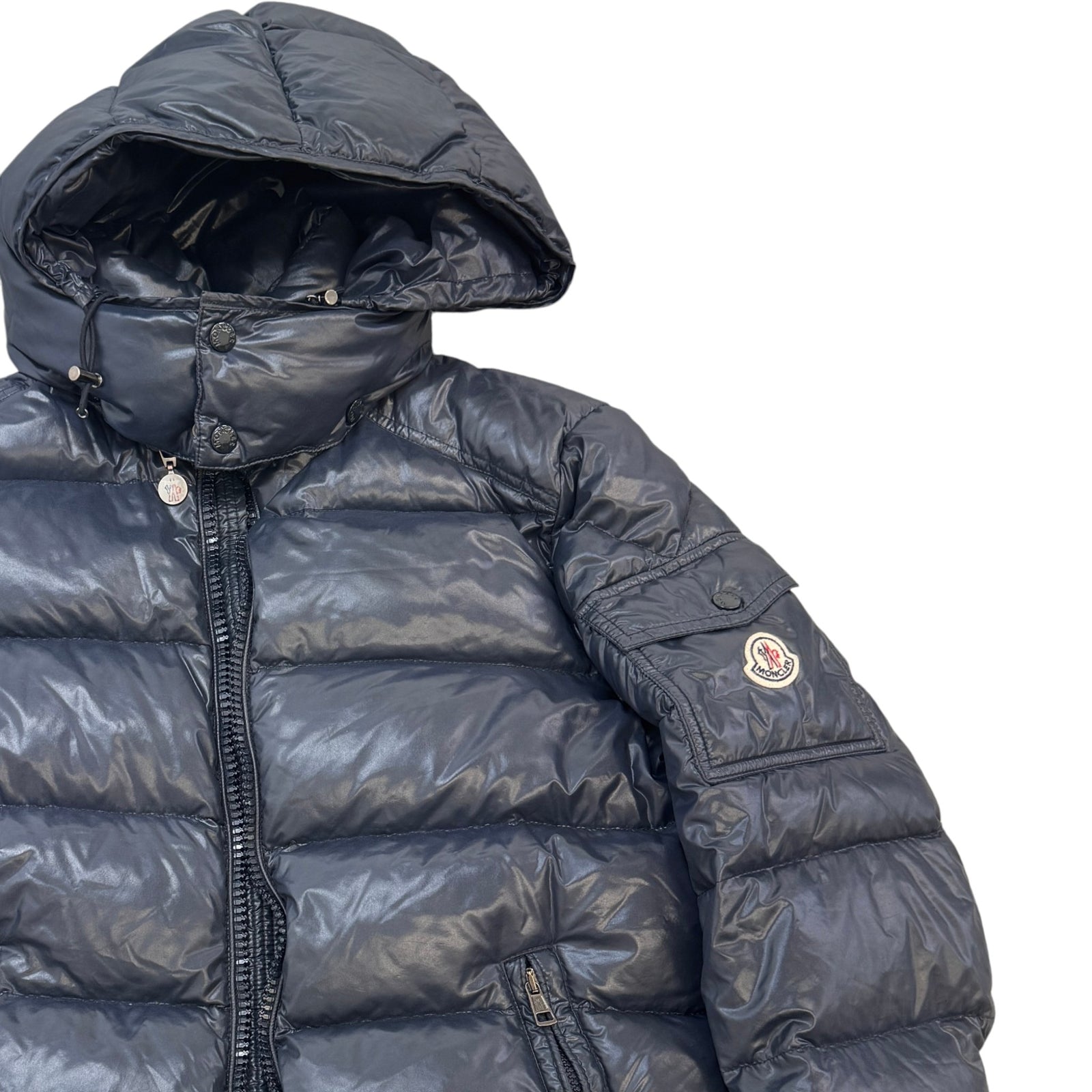 Men's Maya Down Jacket Navy Size 2 / M - Photo 3