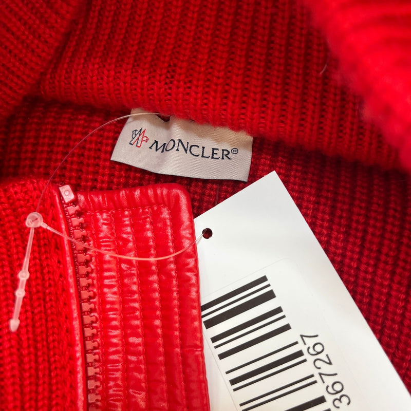 Men's Maglione Tricot Jacket Red Size XXL