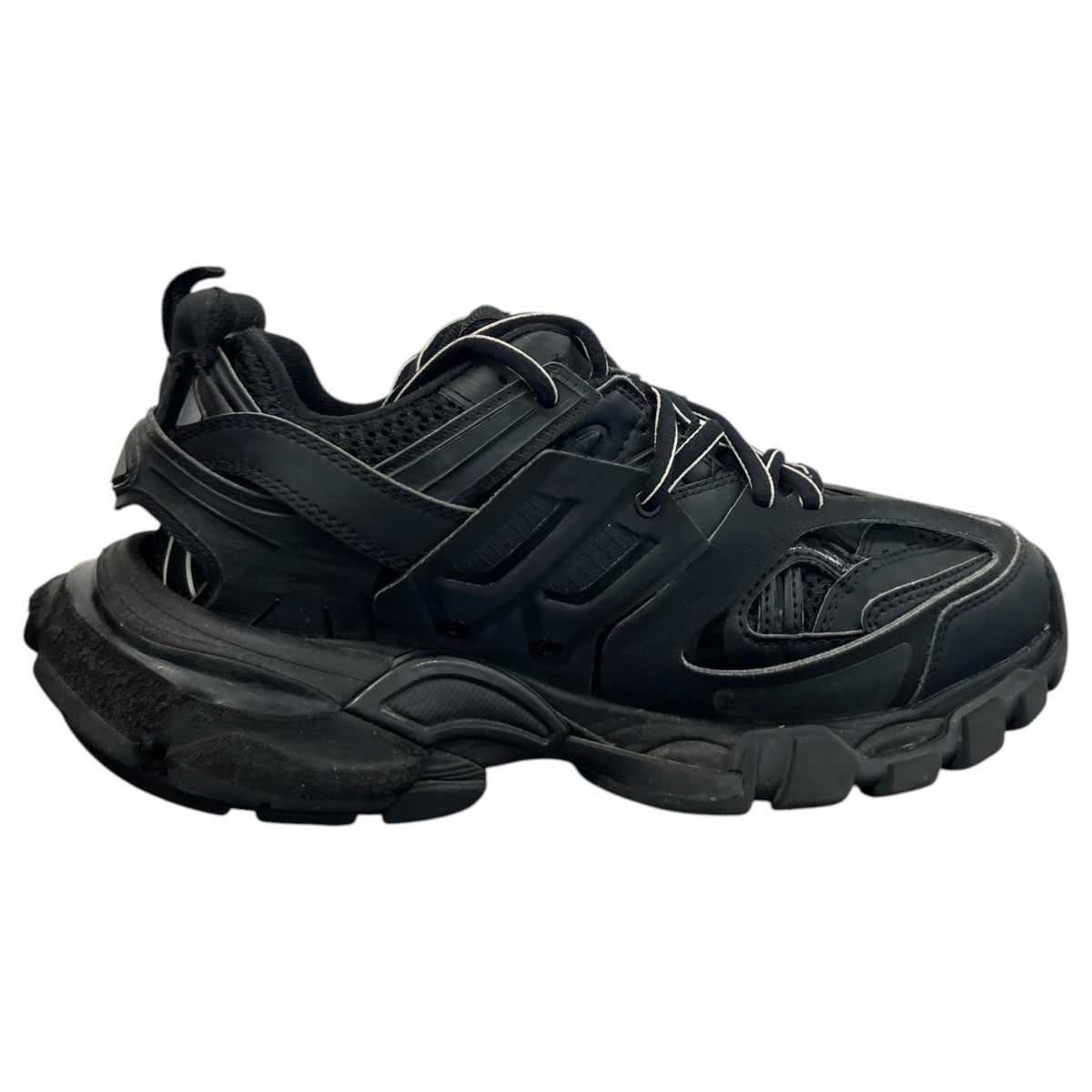 Women's Track Runner Low Trainers Black Size UK 3 / EU 36 - Photo 4