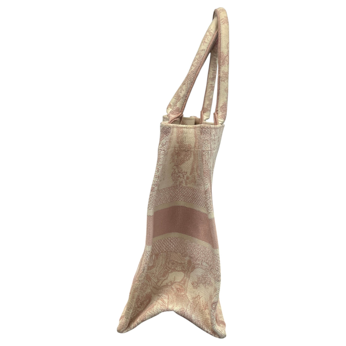 Women's Toile de Jouy Book Tote Handbag Pink - Photo 6