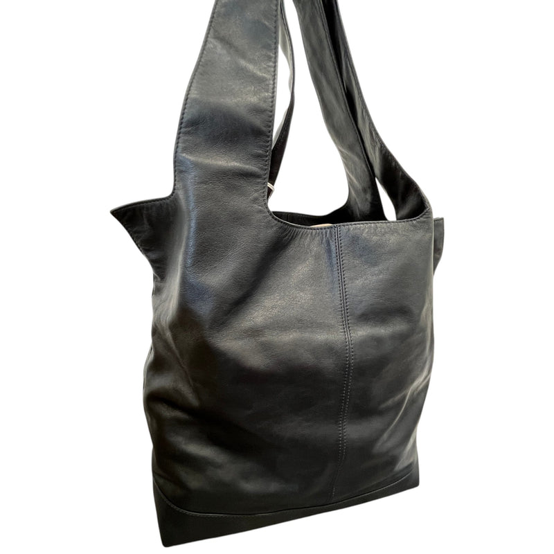 Women's George V Lambskin Tote Bag Black
