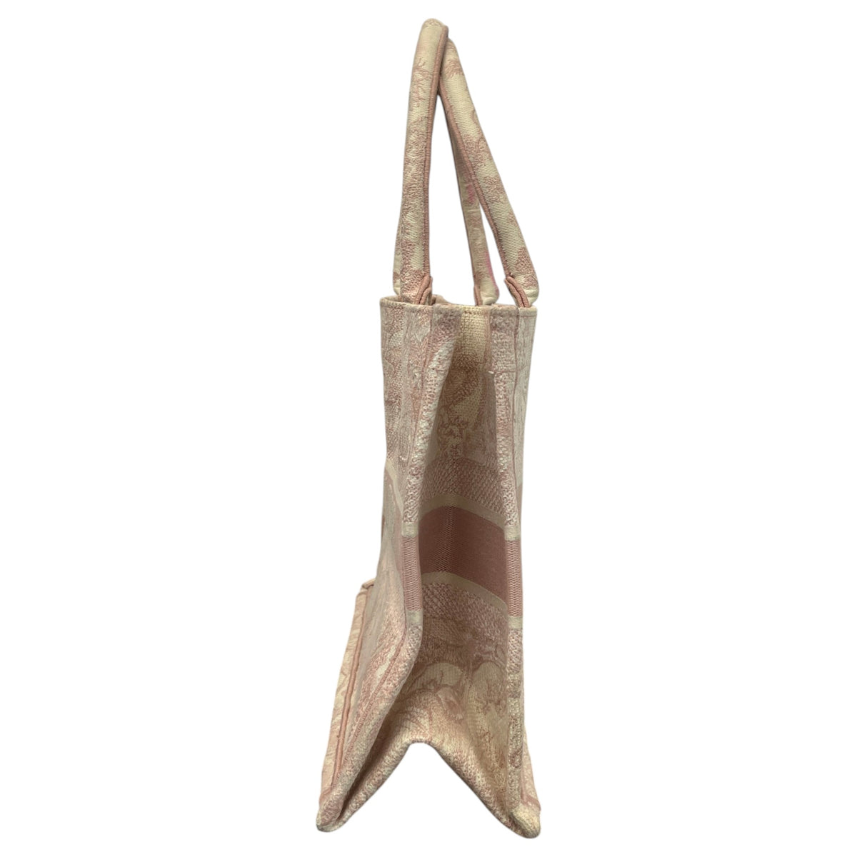 Women's Toile de Jouy Book Tote Handbag Pink - Photo 7