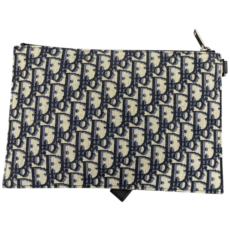 Men's Oblique A5 Clutch Black