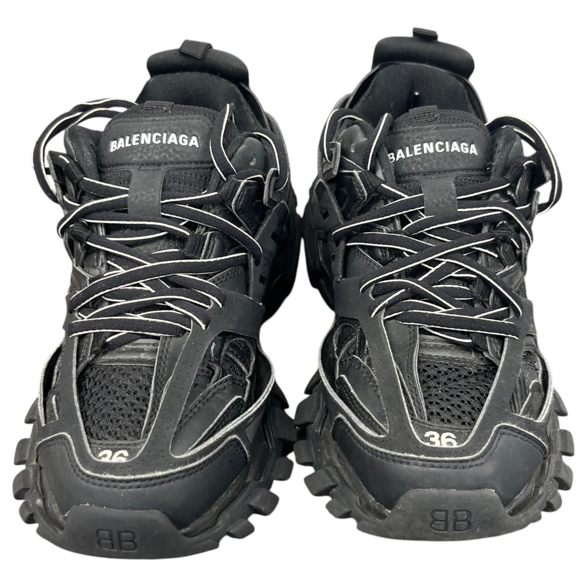 Women's Track Runner Low Trainers Black Size UK 3 / EU 36 - Photo 6