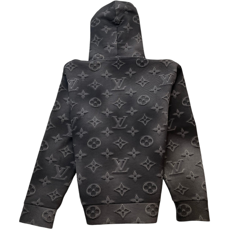 Men's Monogram Hoodie Black Size S
