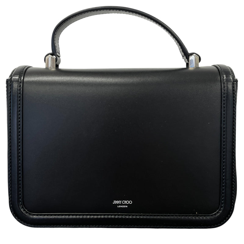 Jimmy Choo Women's Diamond Top Handle Bag Black