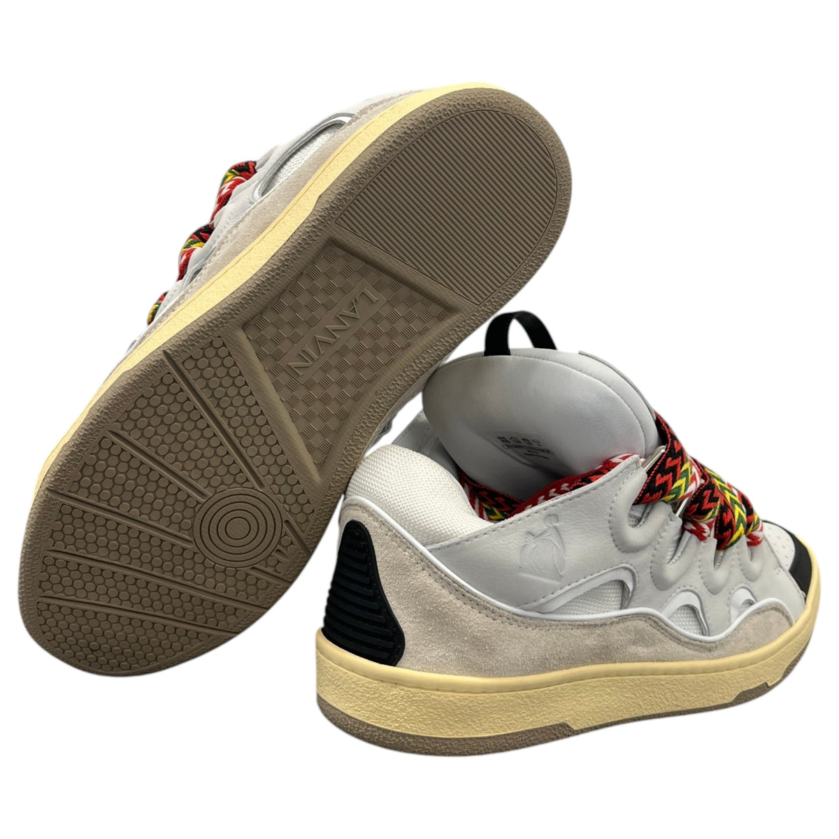 Men's Curb Low Trainers Grey Size UK 11 / EU 45 - Photo 10