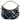 Women's Checkered Hobo Bag Black