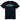 Men's Star Logo Print T-Shirt Black Size L