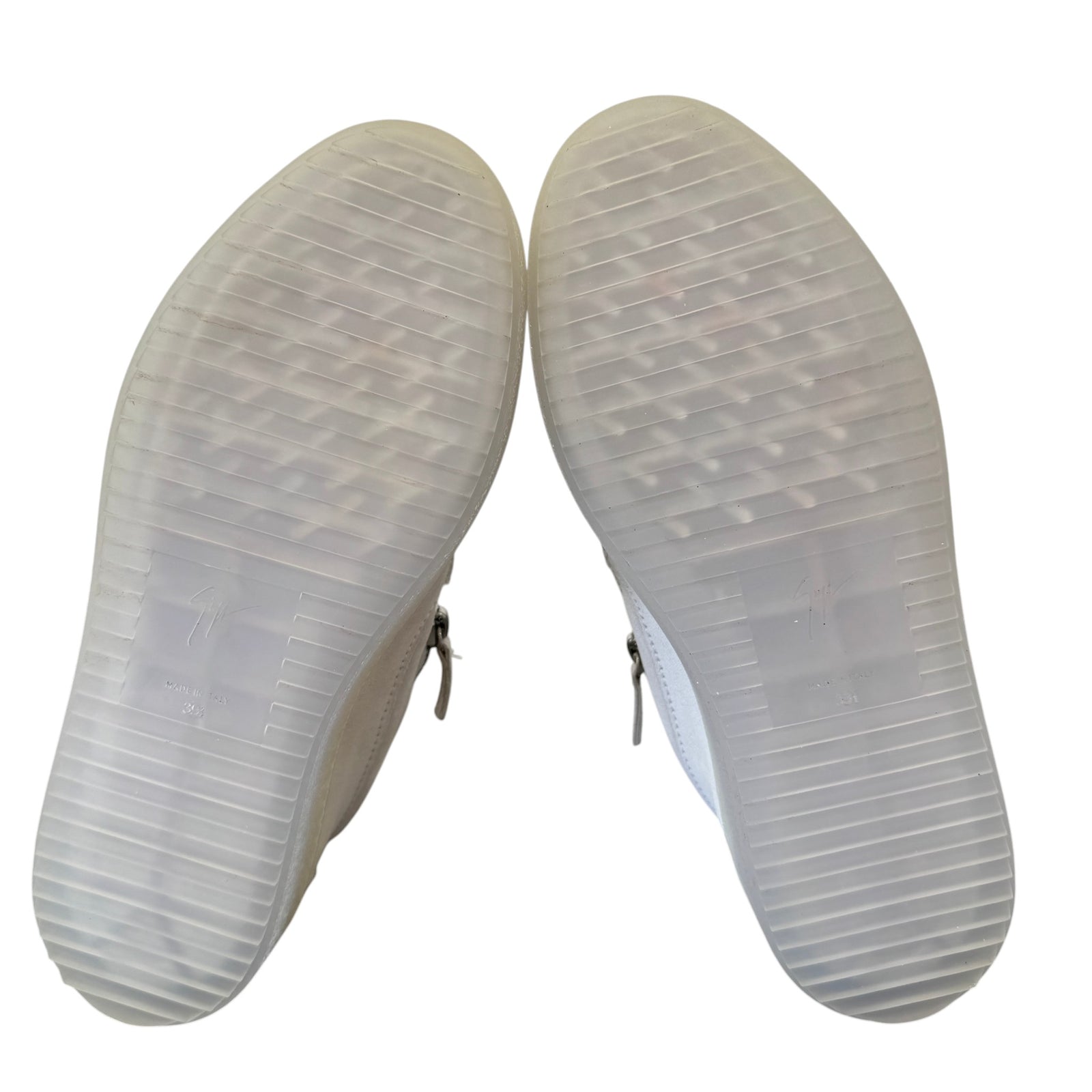 Men's Frankie Double Zip Low Trainers Grey Size EU 39.5 / UK 5.5 - Photo 10