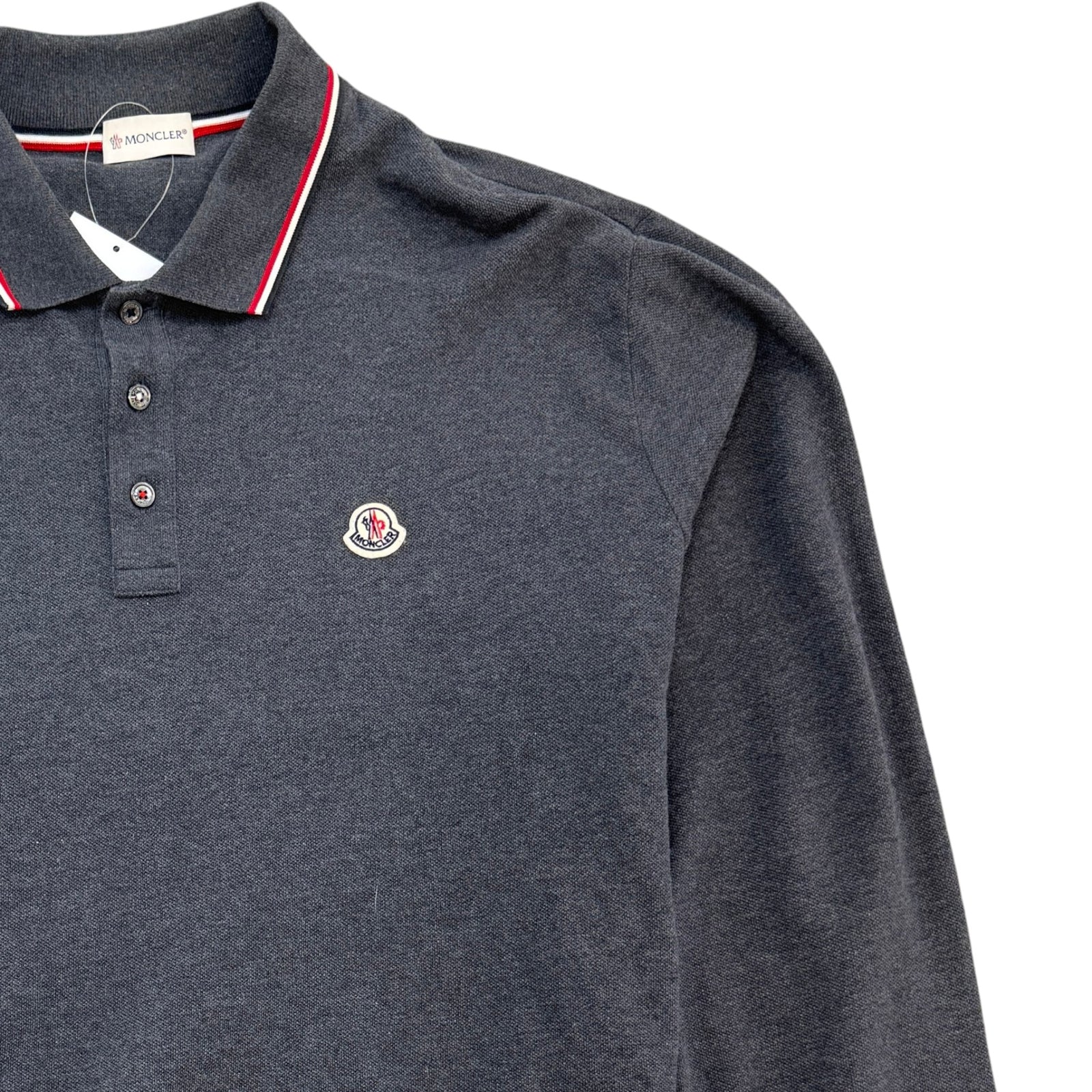 Men's Maglia Polo Shirt Grey Size 3XL - Photo 3